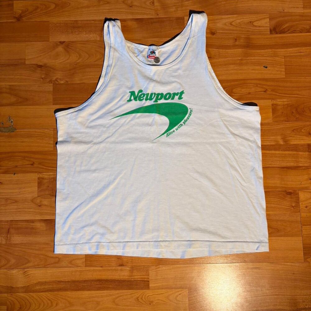 Newport Men's White Vest